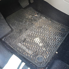 interior floor mat before detail