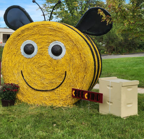 Haybale Decorating Contest