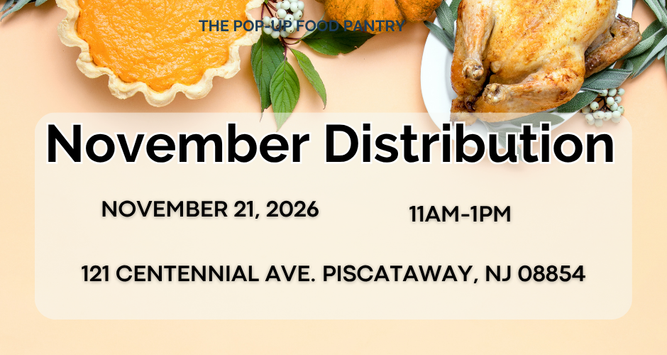 November  Pantry Distribution