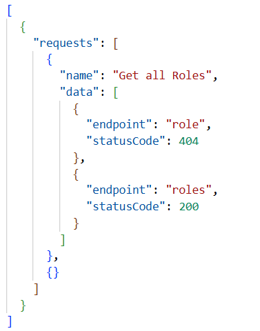 JSON Data Snippet