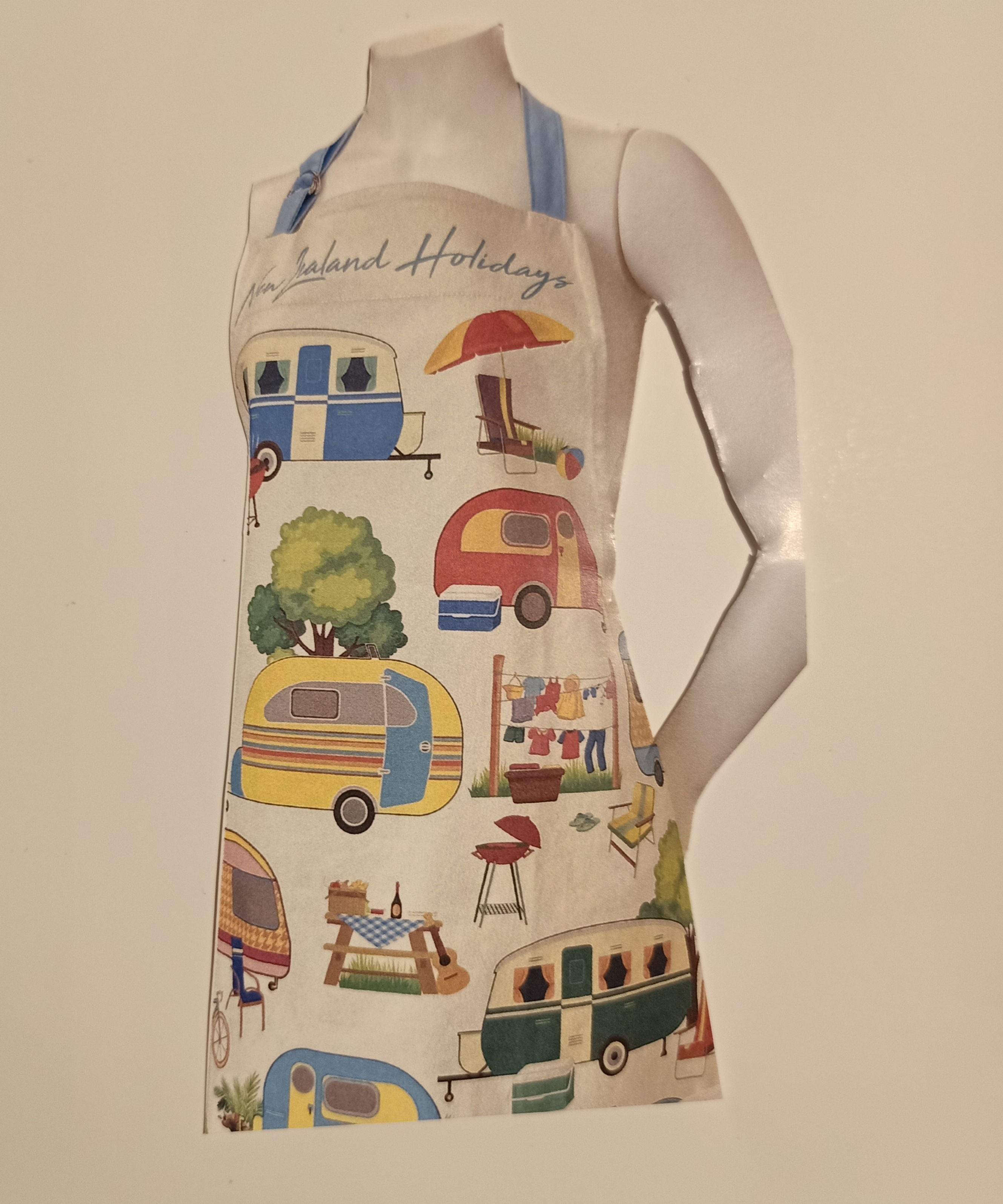 Retro Caravan Themed Apron