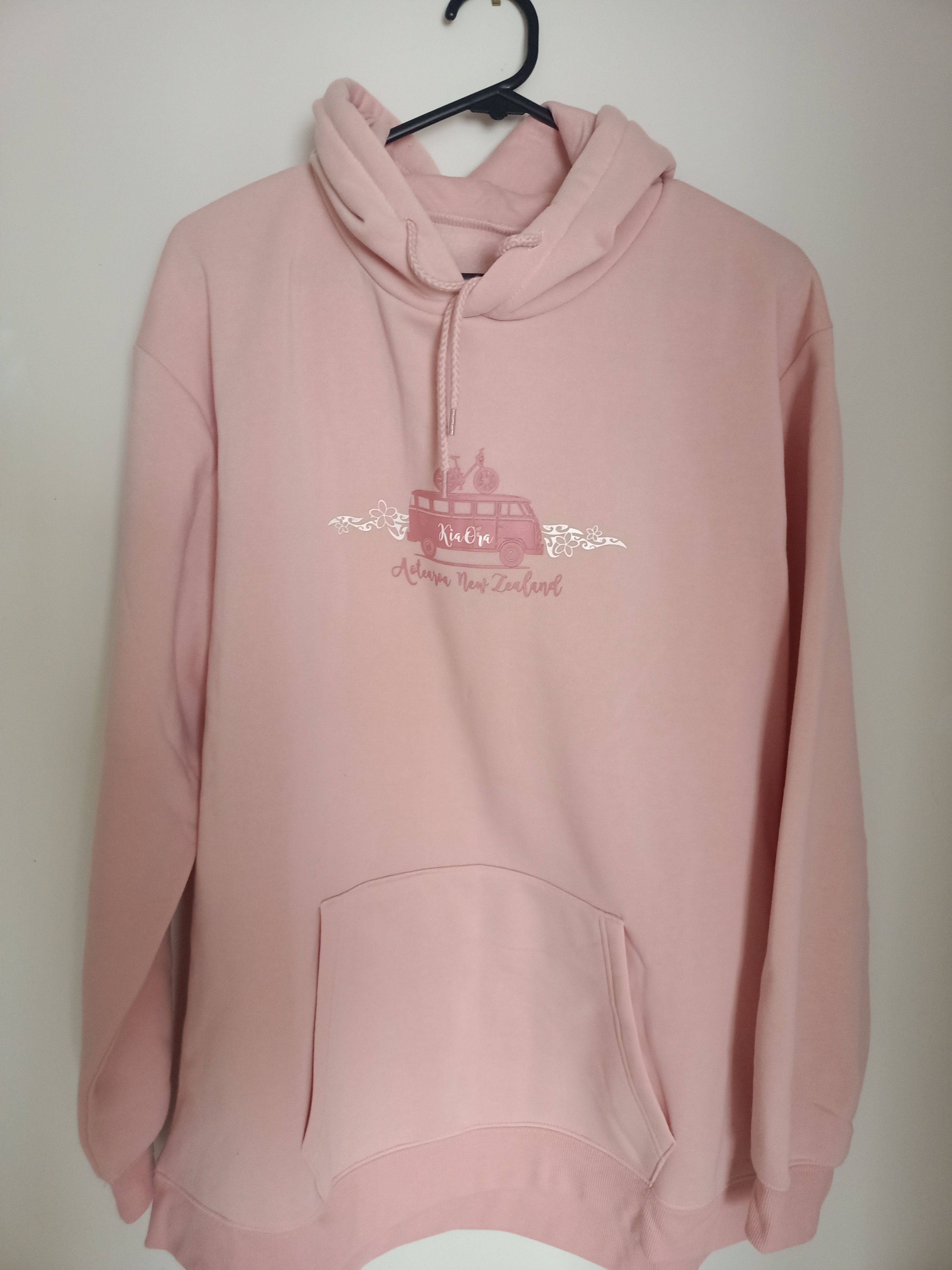 Campers Pink Hooded Sweatshirt
