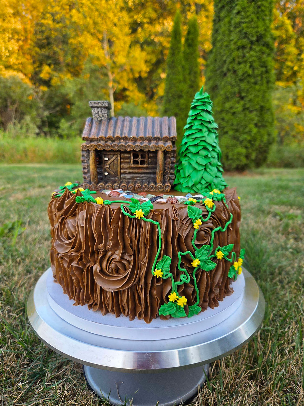 Cozy Cottage cake