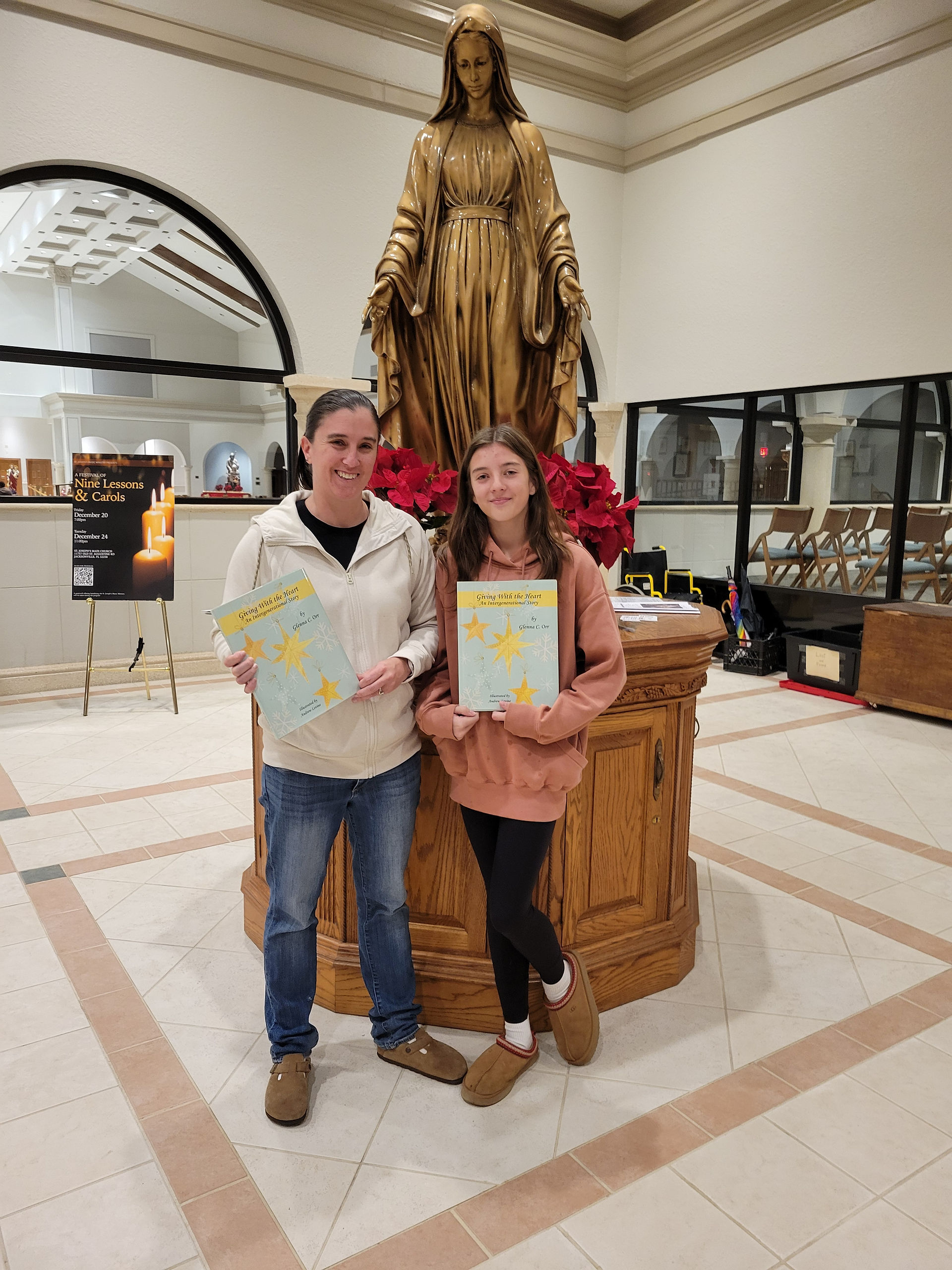 Christmas Eve mass at St. Joseph Catholic Church 