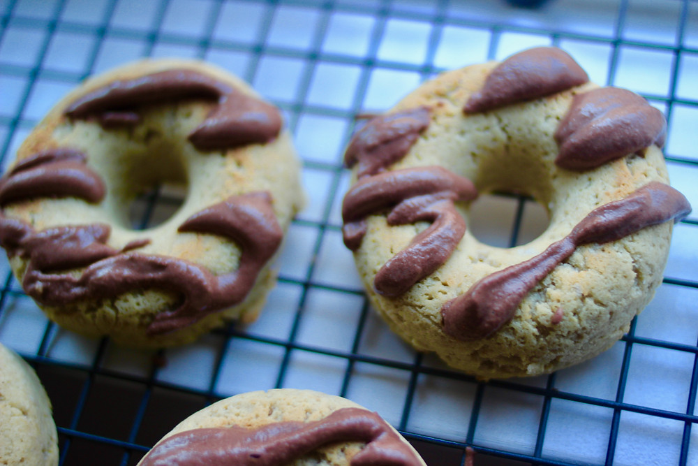 healthy grain-free dairy-free donuts with protein