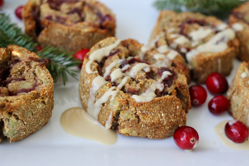 AIP friendly paleo vegan cinnamon rolls