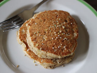 Unbelievably Delicious Birthday Cake Plant-Based Pancakes