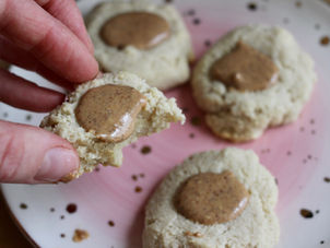 Paleo Almond Butter Cloud Cookies