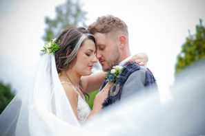 Scottish Wedding couple