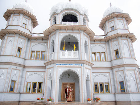 Divine Love Captured A Sikh Wedding Journey at Guru Nanak Gurdwara Bedford