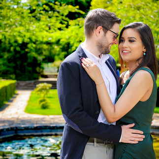 photoshoot at stoke poges memorial park in slough