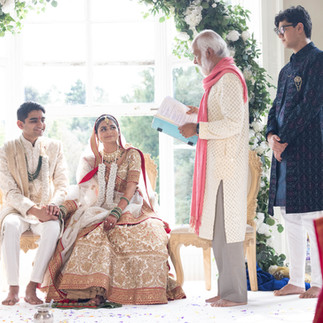 hindu wedding shot at Stoke Hotel