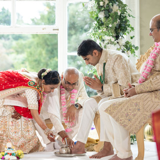 hindu wedding shot at Stoke Hotel