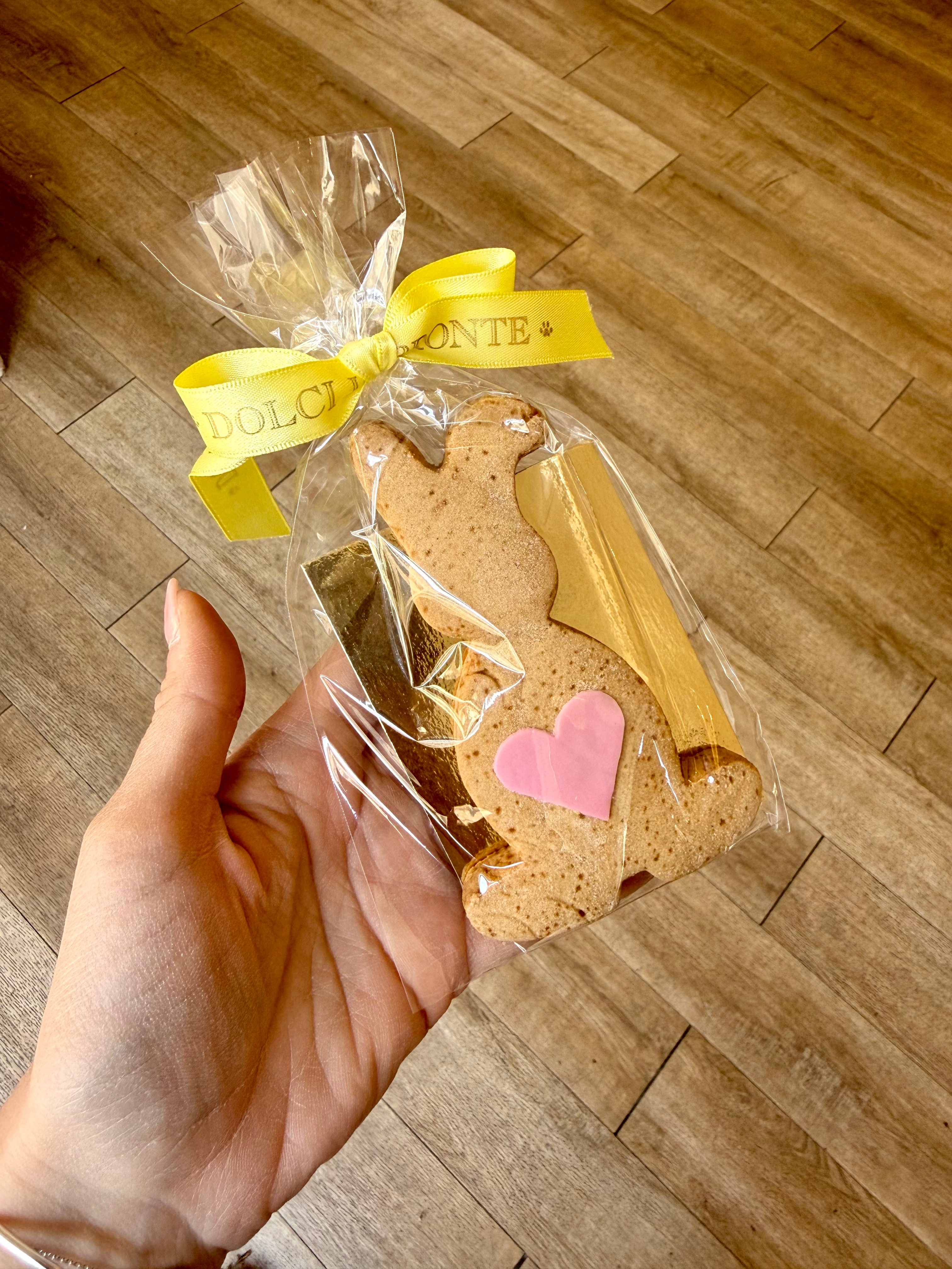 Biscuit Lapin de Pâques rose