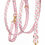 Miniature : Laisse multi-positions Cerise - tissu impérméable