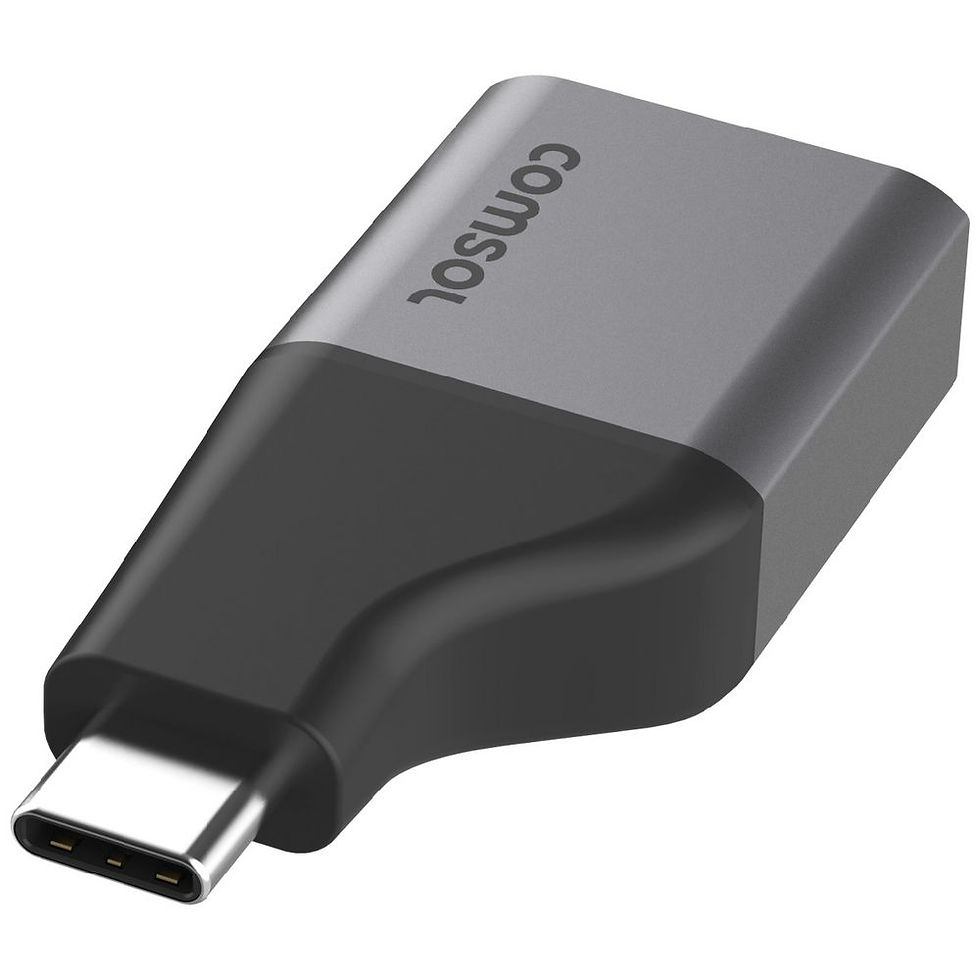Thumbnail: Close-up of Comsol USB-C to HDMI Adapter USB-C male connector plug