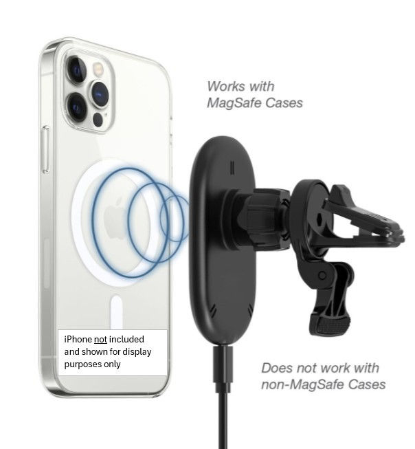 Thumbnail: Comsol 15W Magnetic Wireless Car Charger WMCH01