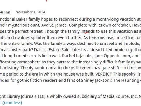 Haven's audiobook reviewed by Library Journal