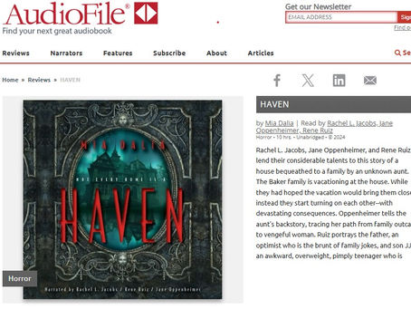 Haven in audio!