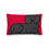 Thumbnail: Throw Pillow | Cherry Red | BLACK or BLUE "Poodle Friendly" 