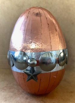Star & Circles - Copper Egg