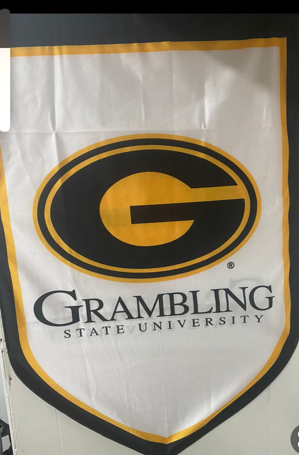Grambling House Flag White