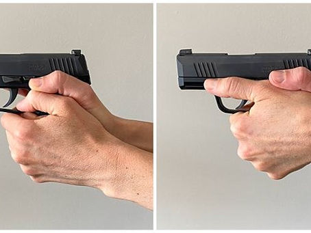 The Principles of Proper Grip on a Modern Handgun: Enhancing Accuracy and Control