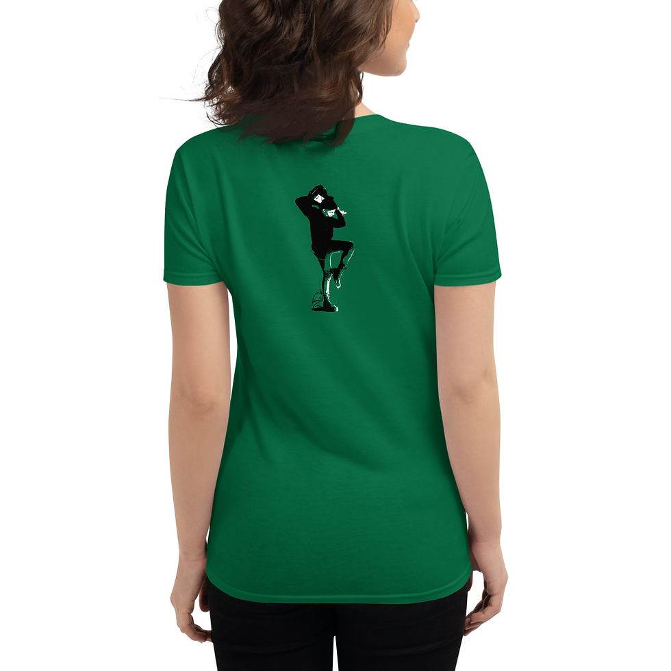 Thumbnail: Women's Fashion Fit t-shirt - Plain Front