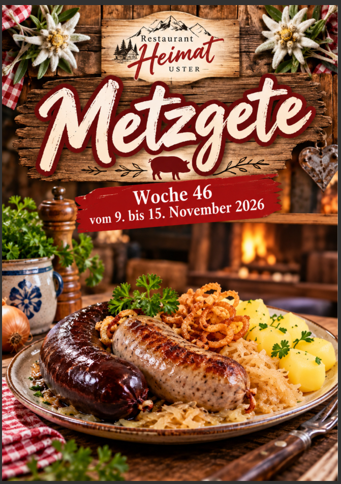 Metzgete in der Heimat vom 09.11.26 - 15.11.26