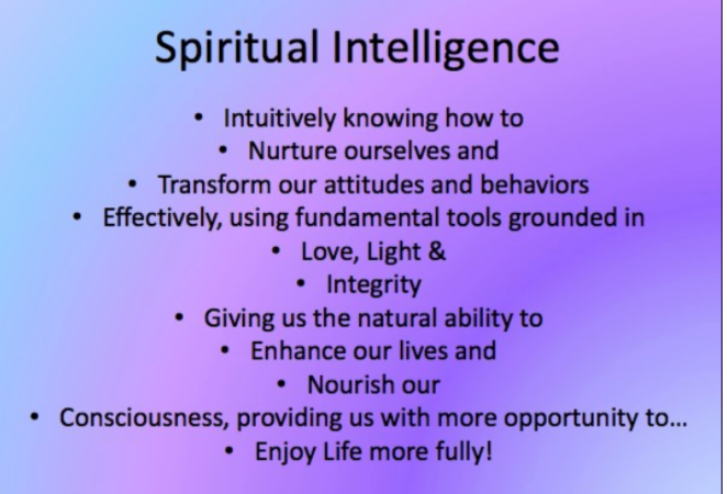 Miniature : 'Spiritual Intelligence & Resonance' Class