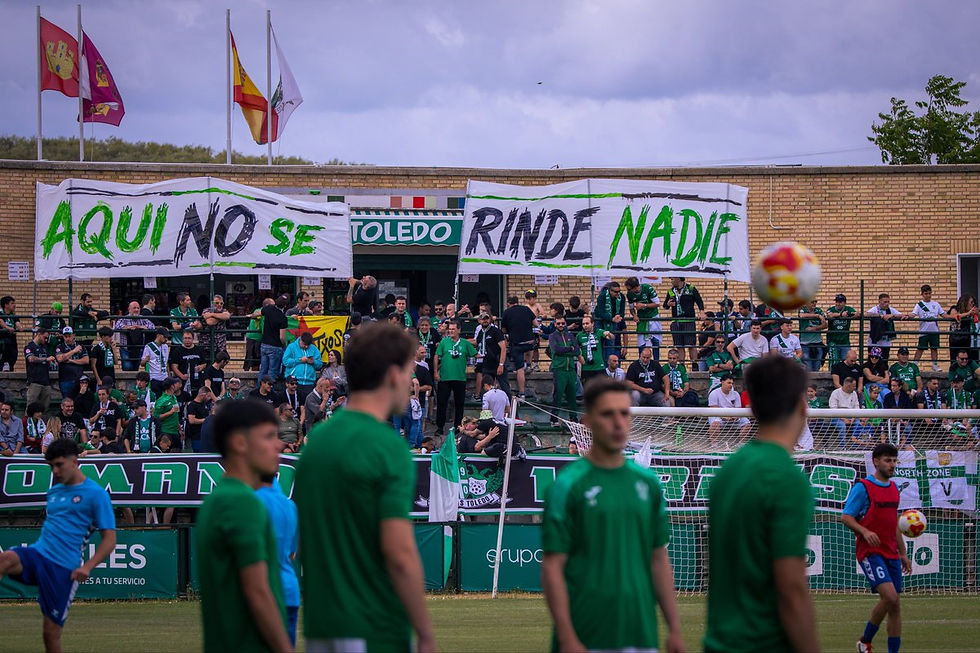 La afición del CD Toledo siempre fiel a su club // Fuente: CD Toledo
