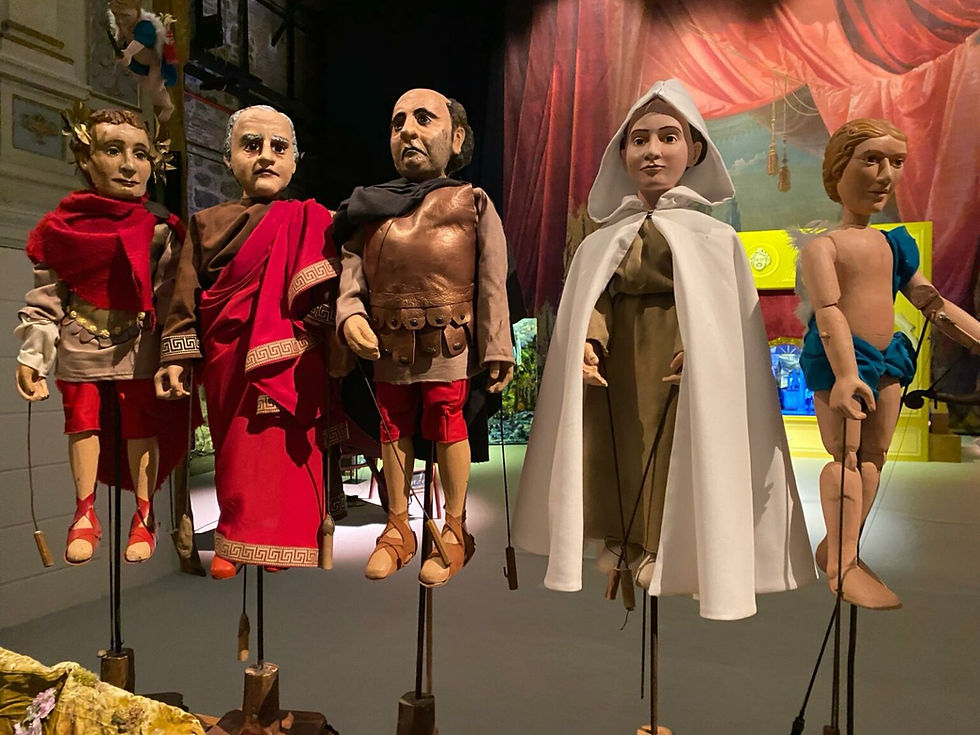 Cerca de 5.000 personas visitan la exposición ‘Actores sin alma’ en el Teatro de Rojas
