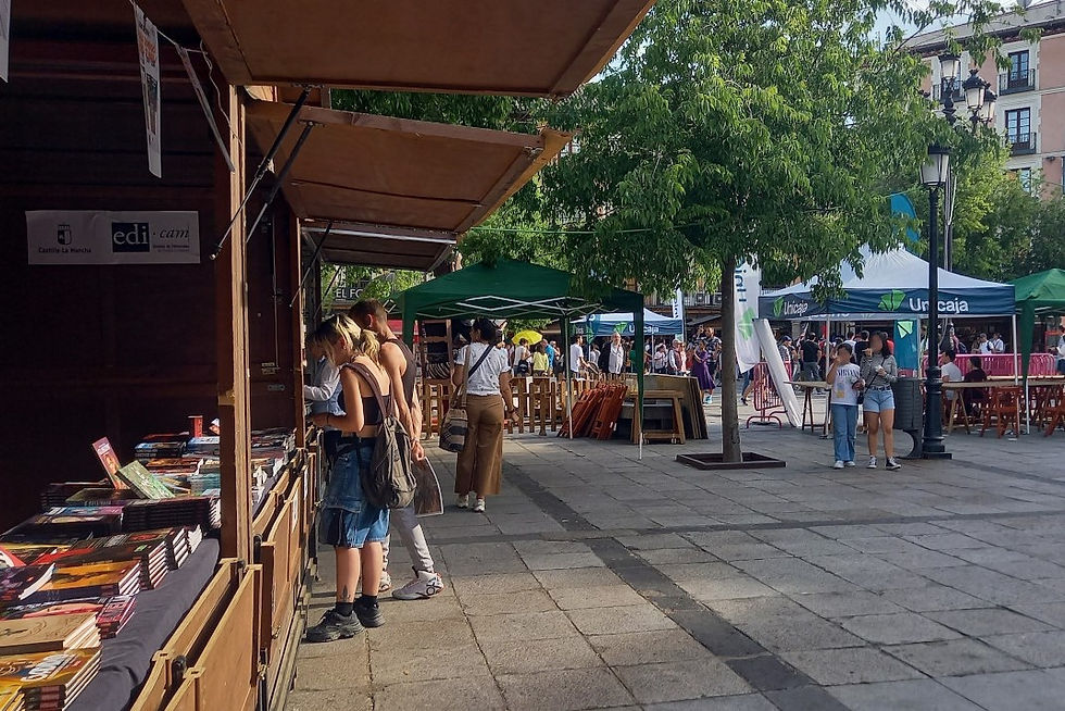 La plaza del Zocodover cambia las espadas por las viñetas: El Toledo Comic Fest toma el pulso a la cultura local