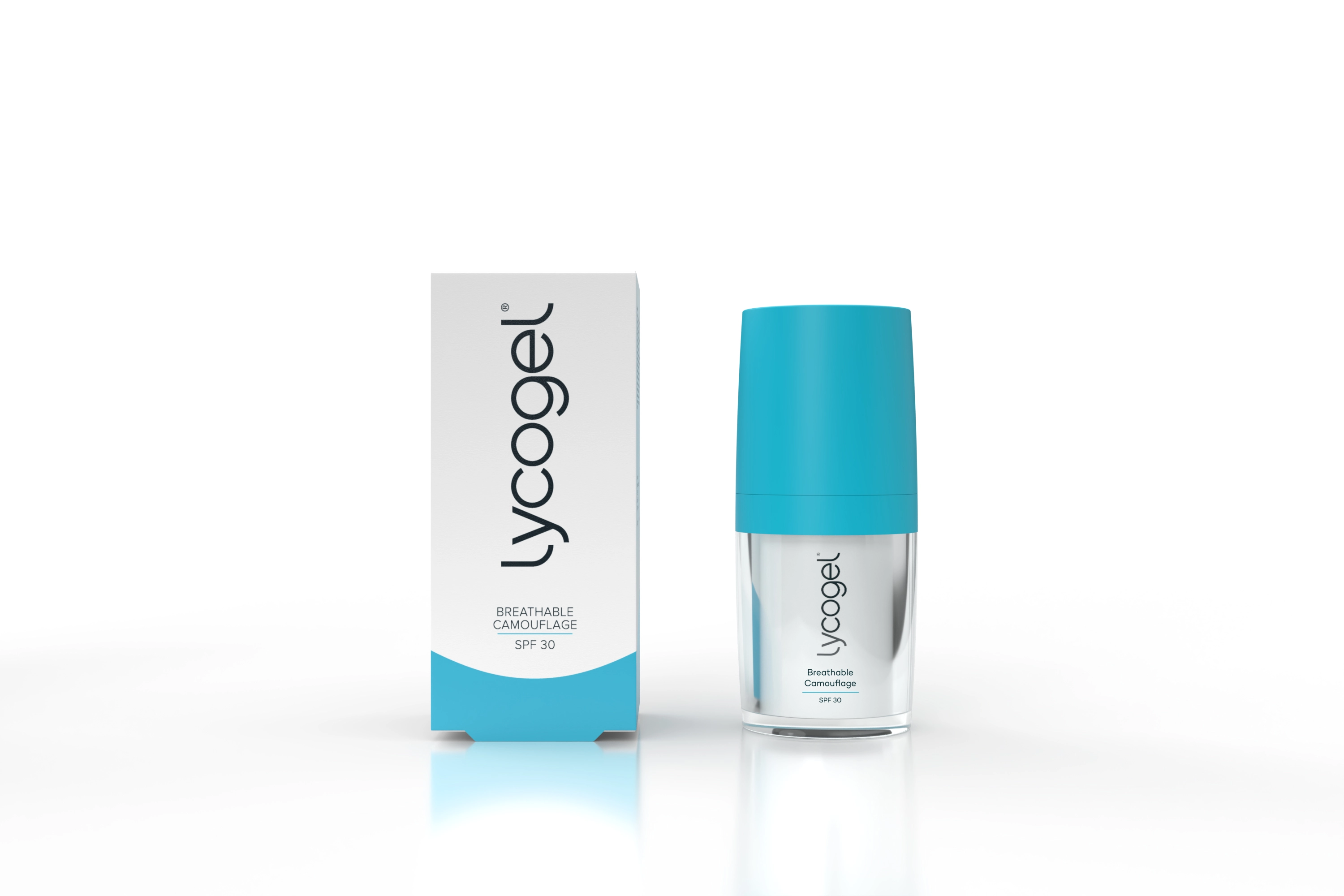 Lycogel breathable camouflage foundationhuidademende make-up huidstraling marisa dost huid