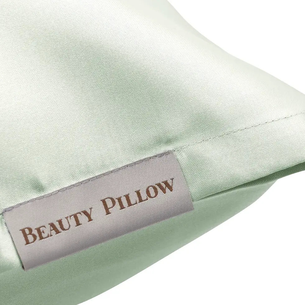 Thumbnail: Beauty Pillow satijnen kussensloop Mint 60x70 cm
