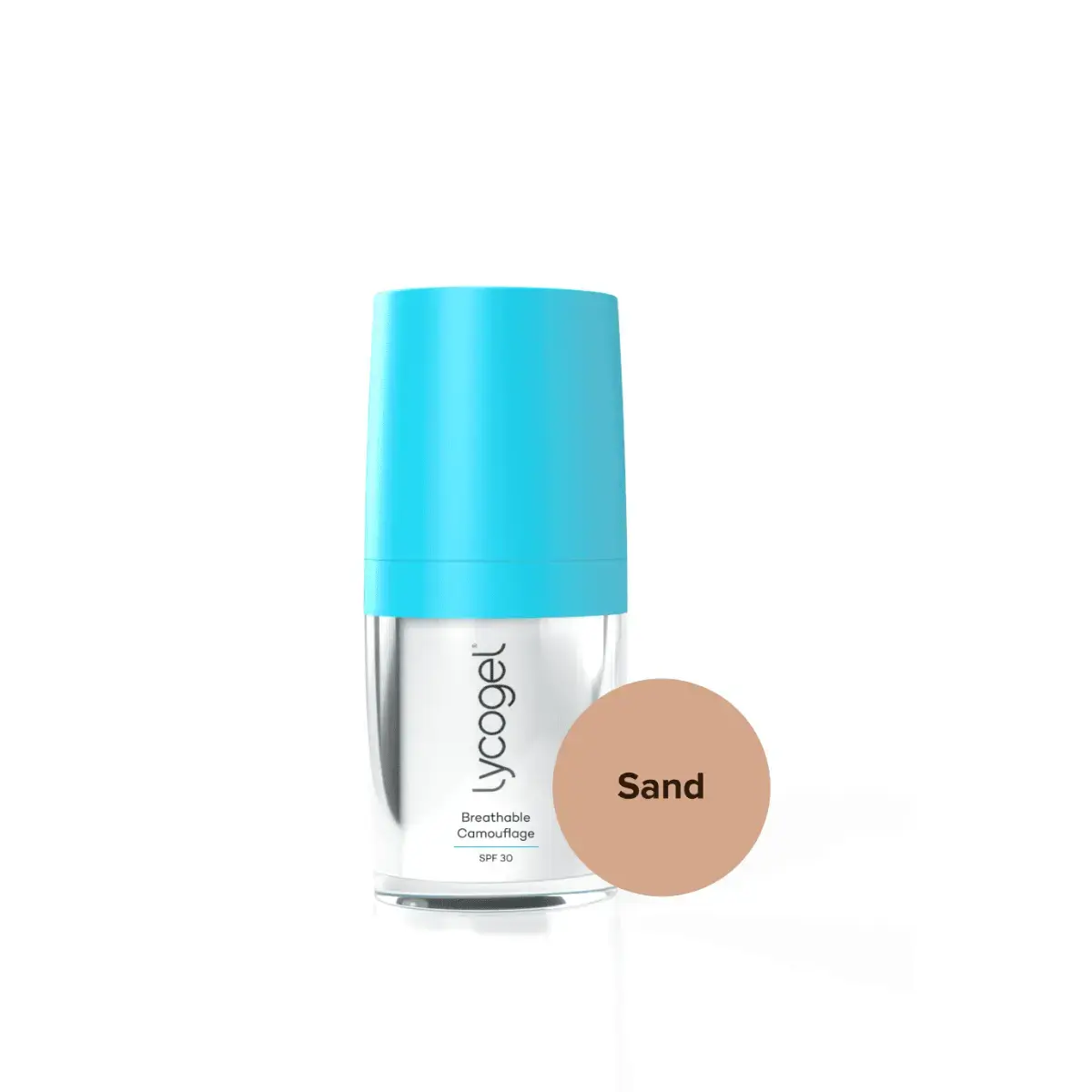 Lycogel Breathable Camouflage foundation SPF30 - Sand