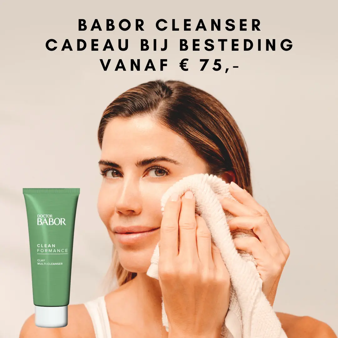 Babor cleanser 20ml cadeau bij een besteding vanaf € 75,-