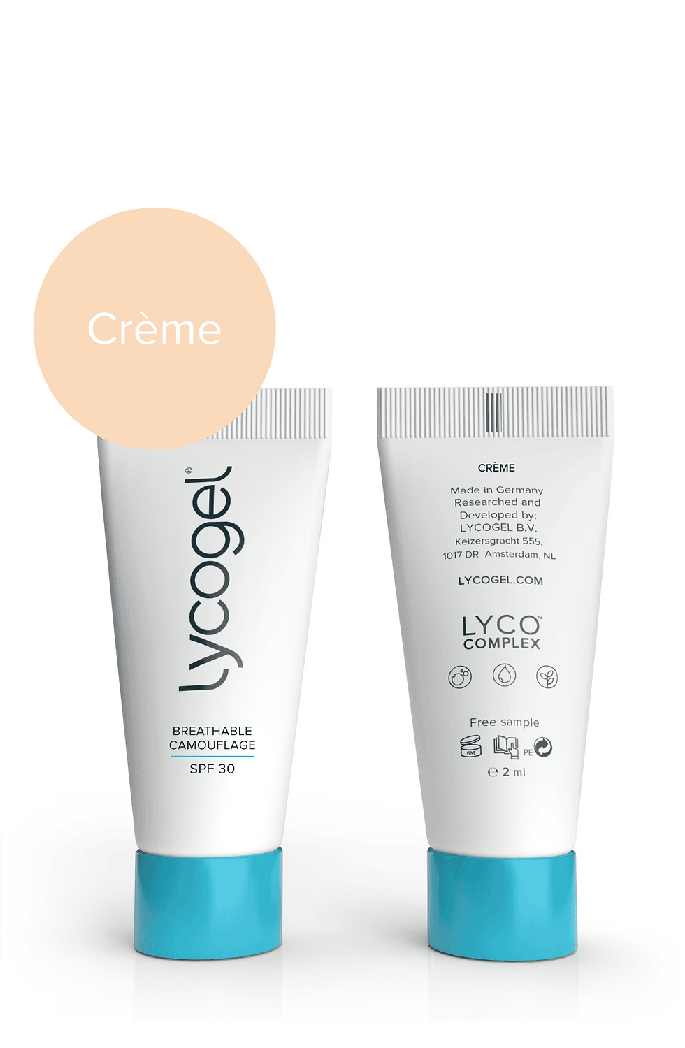 Thumbnail: Sample Lycogel Breathable Camouflage foundation SPF30