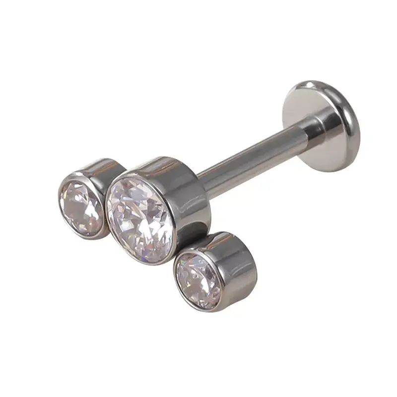Labret 3db kővel