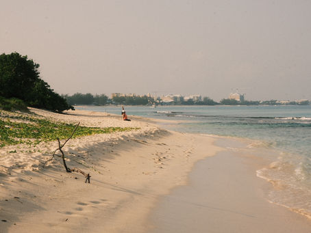 yoga on the beach