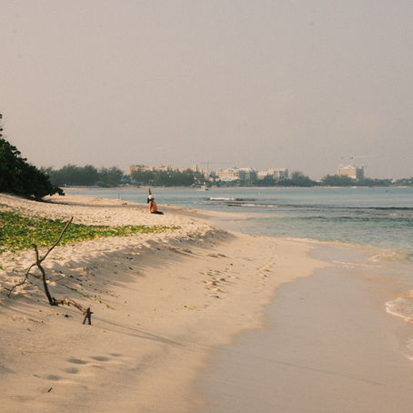 yoga on the beach