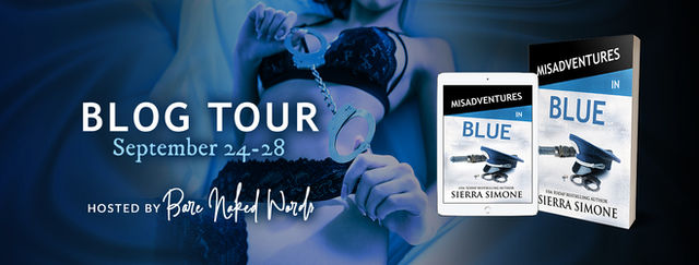 Blog Tour + Review - Misadventures in Blue by Sierra Simone