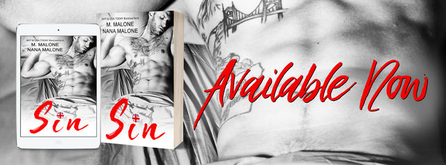 Realease Blitz + Review - Sin by M. Malone and Nana Malone