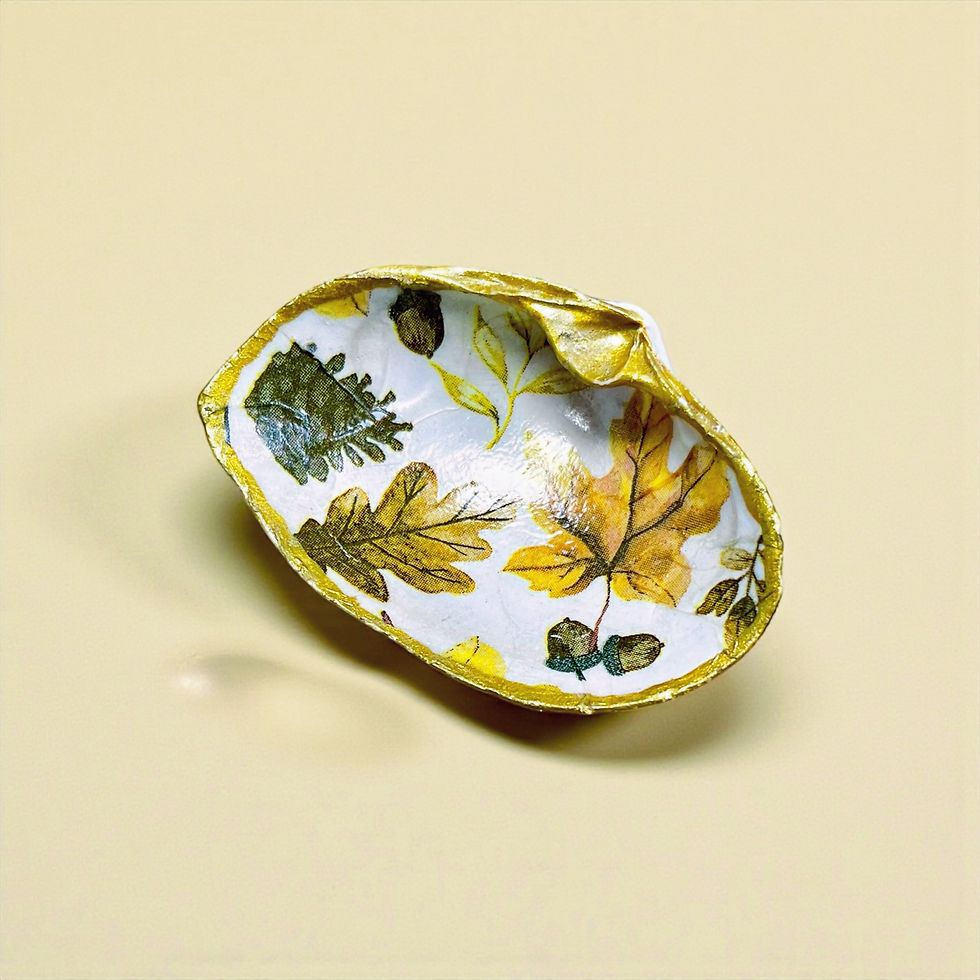 Thumbnail: Autumn Vibes Deco Shells - Set of 4