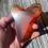 Thumbnail: Crystal Megalodon Tooth- Amber