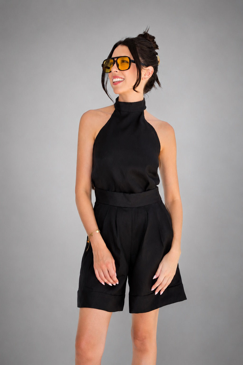 Blusa frente única 100% linho