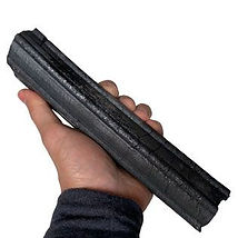 tronco de carbón vegetal comprimido ecoleña