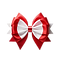 red white cute bow dog accessories designer dog apparel.png