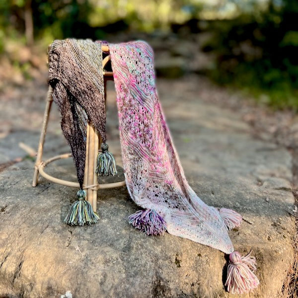 Thumbnail: Magical Terrarium Wrap Knitting Pattern PDF