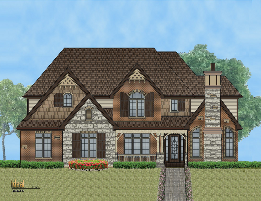 Craftsman Home Rendition